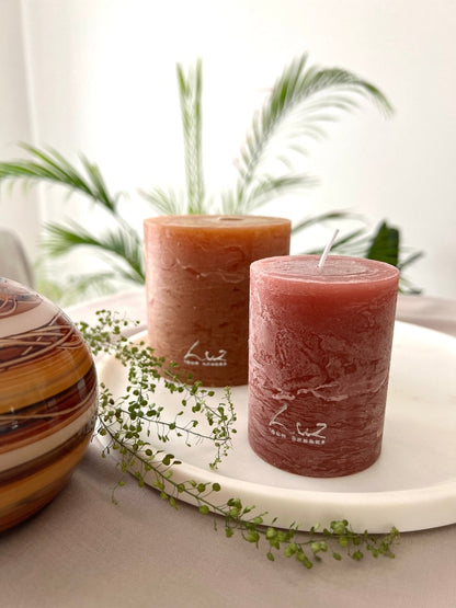 Bougies Luz Your Senses - Rouille - B&Inside