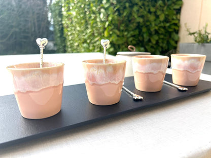 CAPRICE - Tasse à expresso Rose - B&Inside