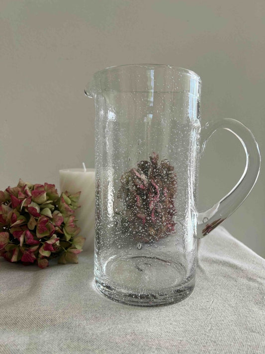 Carafe en verre bullée SITIA - B&Inside