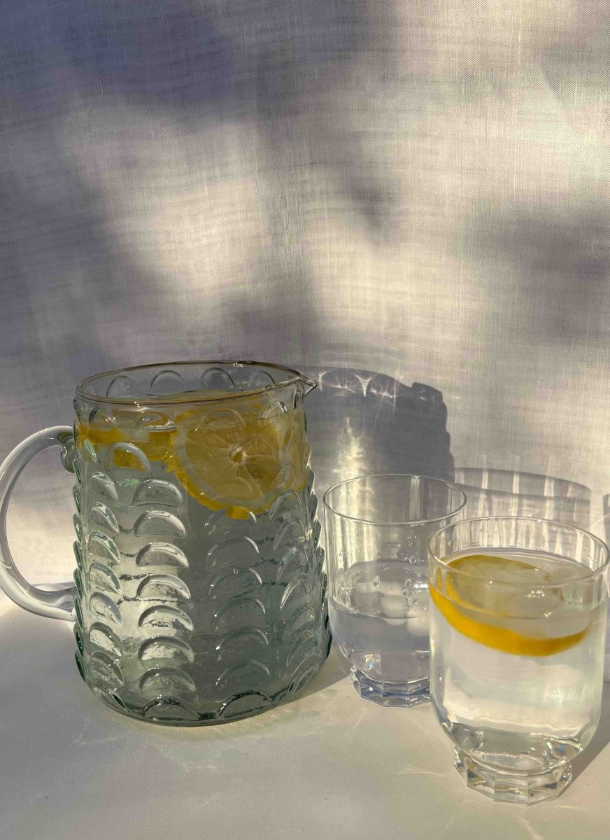 Carafe en verre OLIVETTE Design élégant - B&Inside