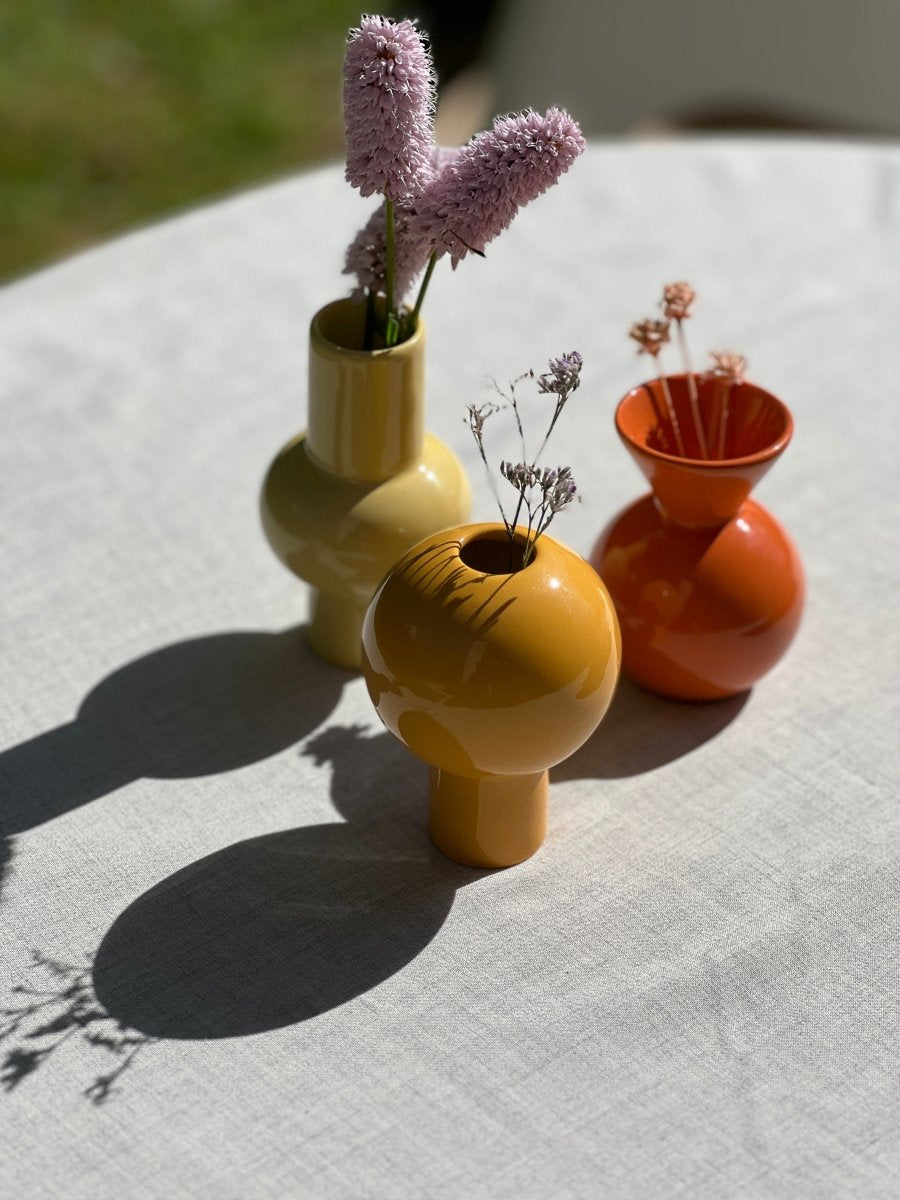 Coffret 3 mini vases colorés SUNNY - B&Inside