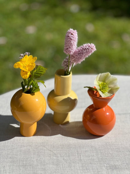 Coffret 3 mini vases colorés SUNNY - B&Inside
