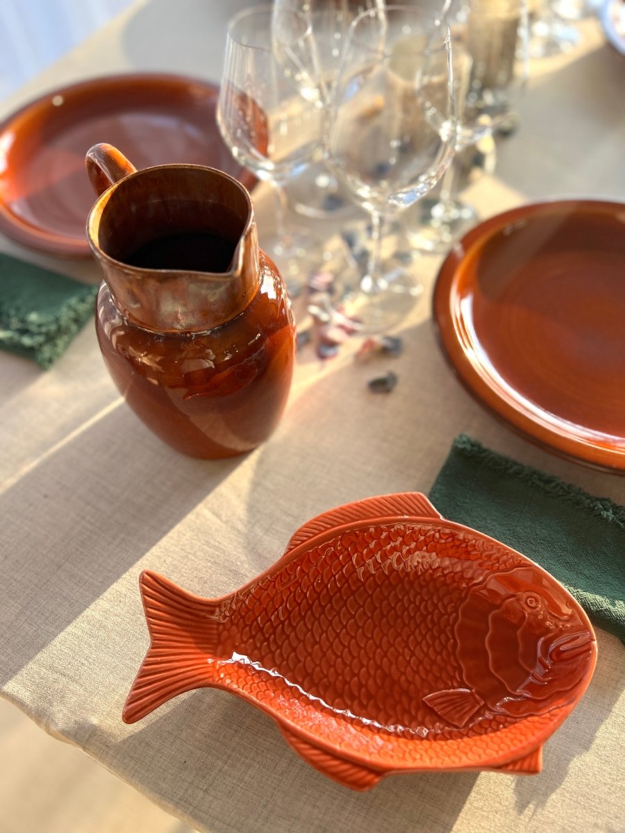 Coupelle poisson FRIPON orange - Design original - B&Inside