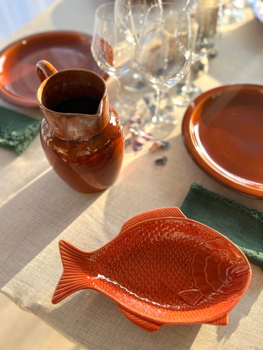 Coupelle poisson FRIPON orange - Design original - B&Inside