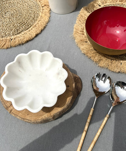 Coupelles WALLIS - Marbre Blanc Naturel - B&Inside