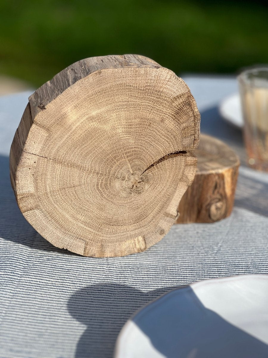 Disque Bois Naturel NEWTON - Dessous - de - Plat Support Bougie 2 Tailles - B&Inside