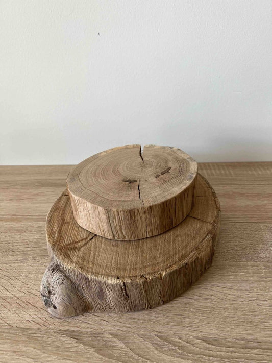 Disque bois naturel polyvalent dessous - de - plat bougie - NEWTON - B&Inside