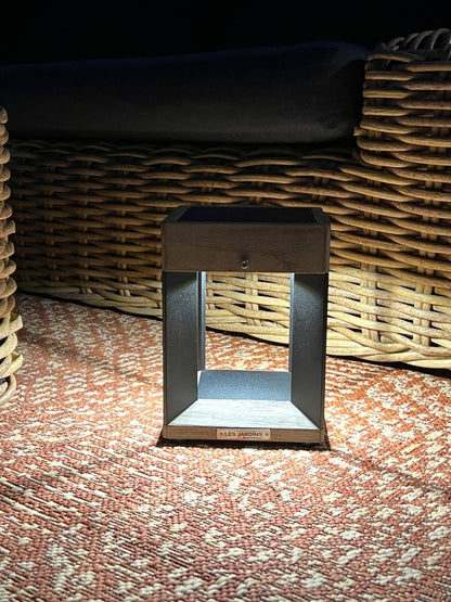 Lampe solaire de table TECKALU noir 300 lumens - B&Inside