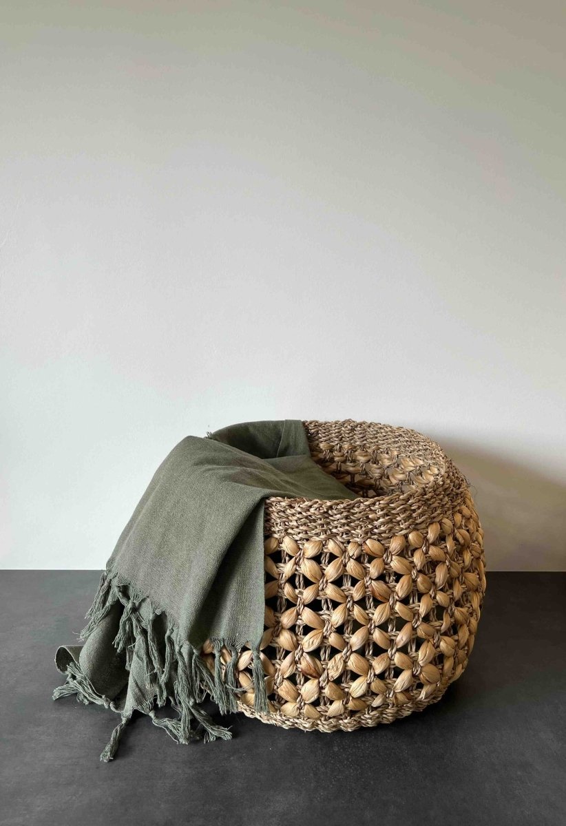 LANCA - Panier en osier - B&Inside