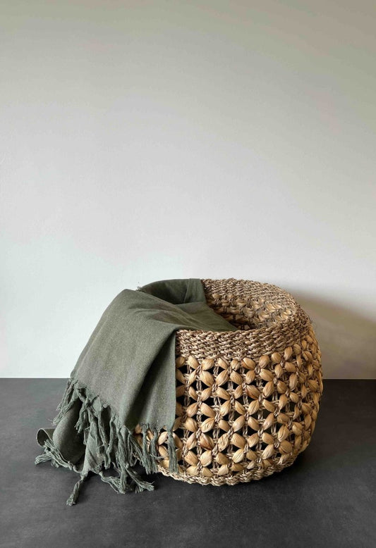 LANCA - Panier en osier - B&Inside