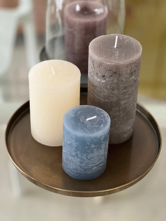 MALEVA - Plateau doré pour bougies - B&Inside