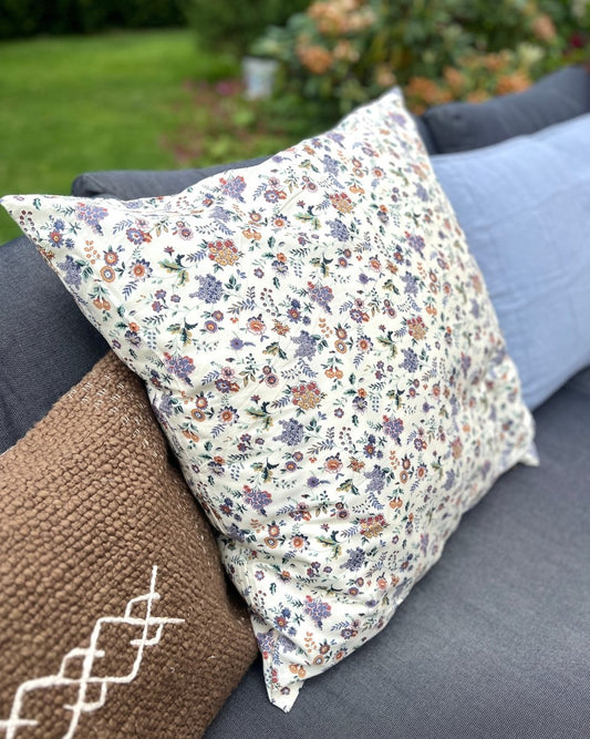 MELOWZIA - Housse de Coussin fleuri - B&Inside
