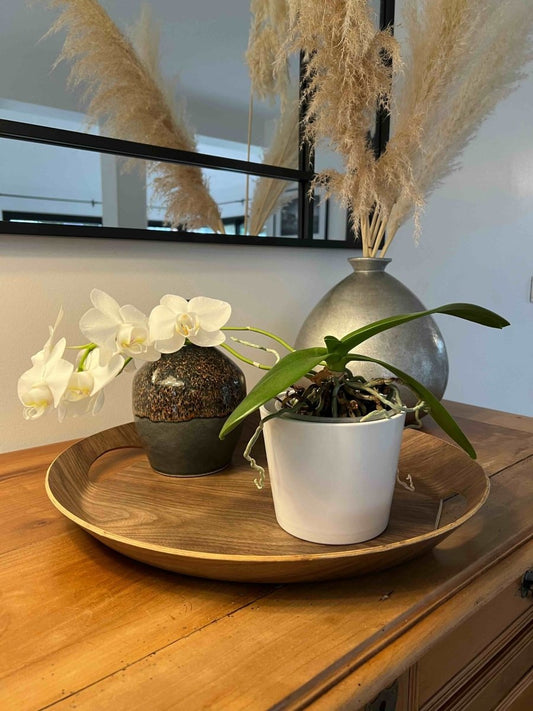 MONTPARNASSE - Plateau en bois oval - B&Inside