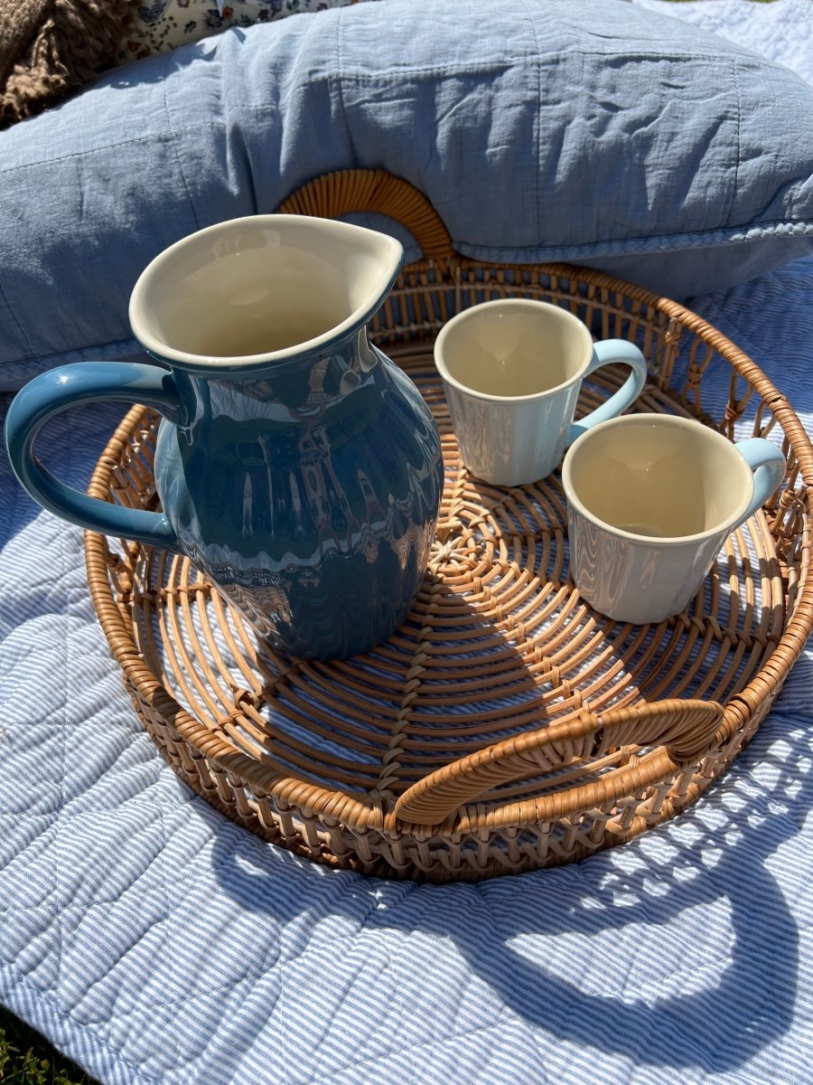 Mug CHARLY - Mug bleu ciel en grès émaillé - B&Inside