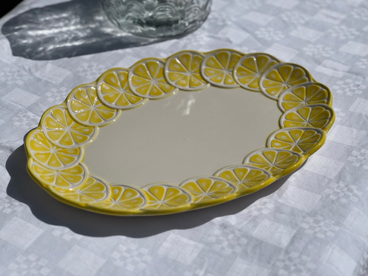 Plat ovale LEMON TWIST - B&Inside