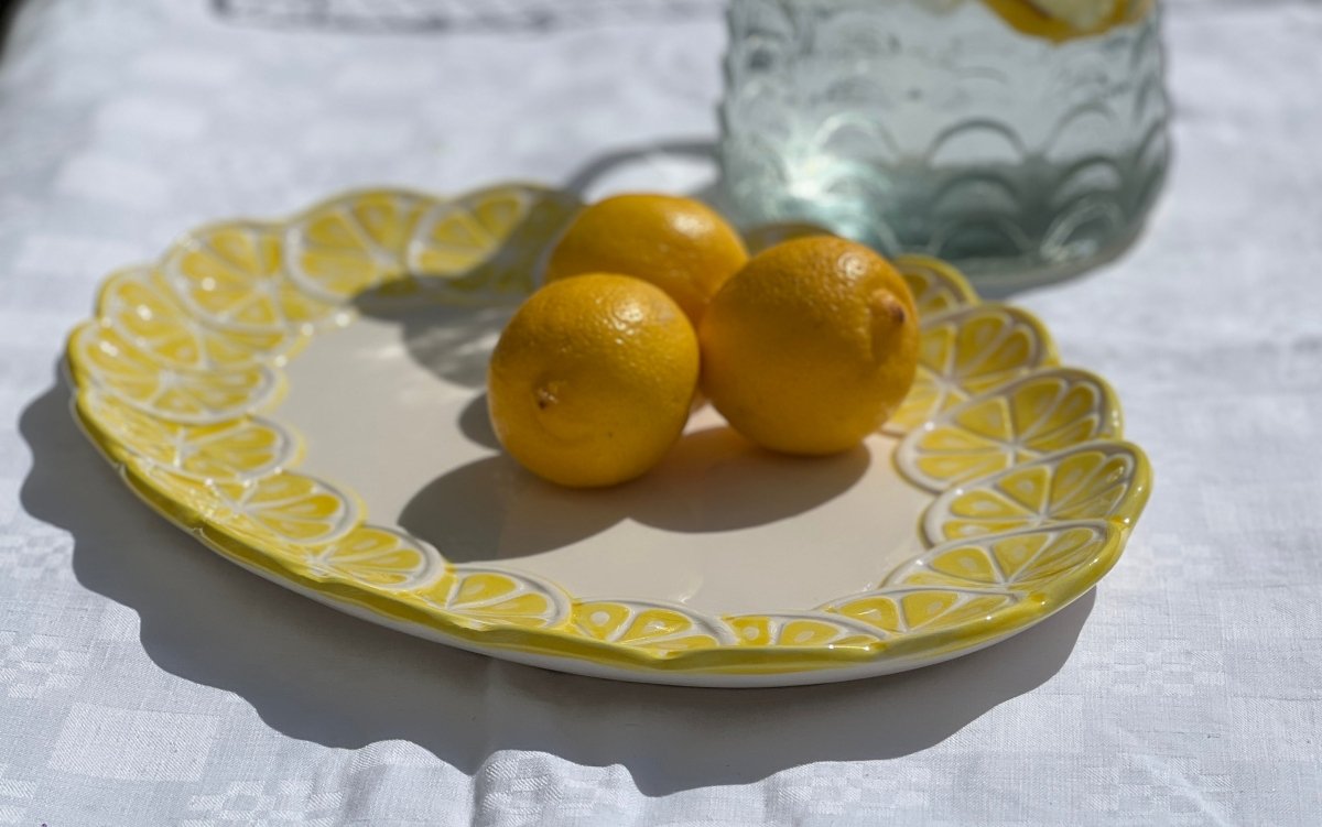Plat ovale LEMON TWIST - B&Inside