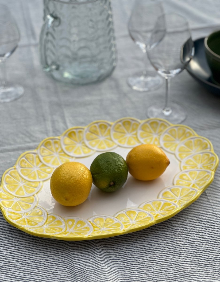 Plat ovale LEMON TWIST - B&Inside