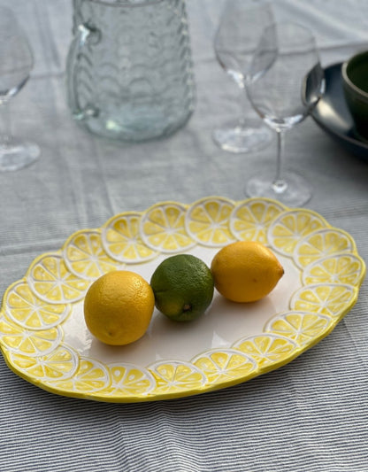 Plat ovale LEMON TWIST - B&Inside