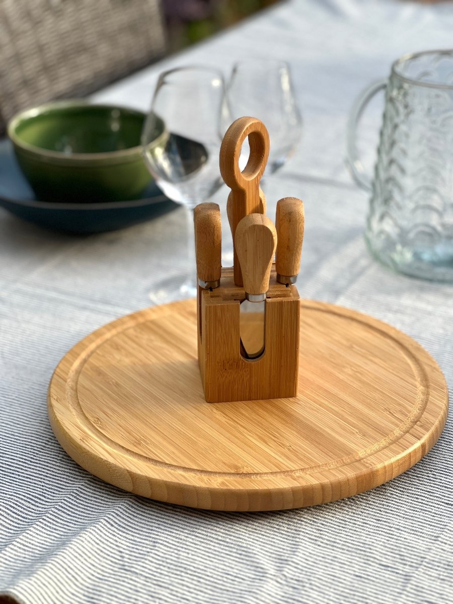 Plateau à fromage ANTONA en bois - Art de la table - B&Inside