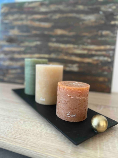 Plateau rectangulaire noir poignées dorées élégant - KOLDING - B&Inside