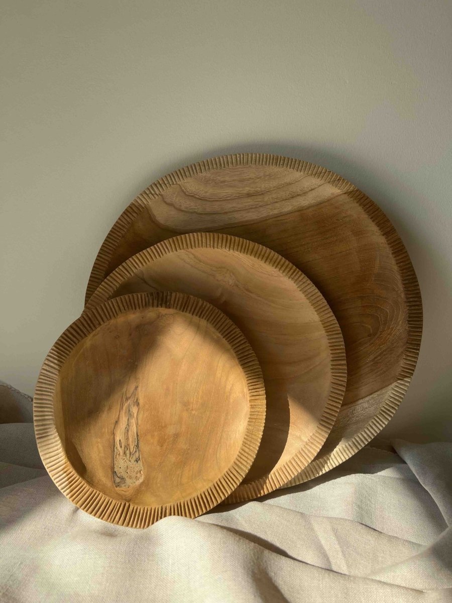 Plateaux en teck WILSON - B&Inside