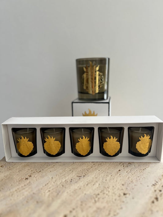 PODIUM: Coffret de 5 mini bougies parfumées - B&Inside