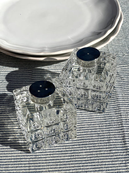 Salière et Poivrier SALT and PEPPER en Verre - B&Inside
