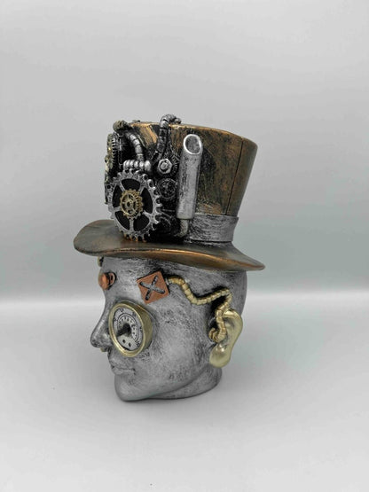 Sculpture décorative steampunk HEAD - B&Inside
