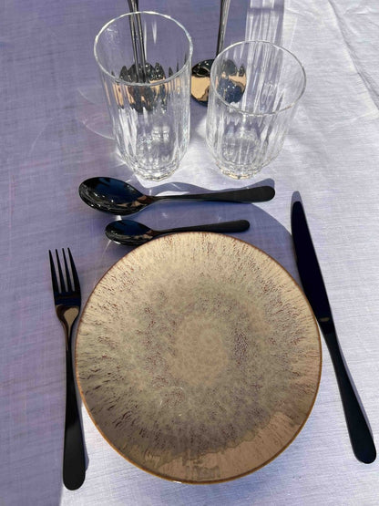 Service de 24 couverts noirs EBENE - B&Inside