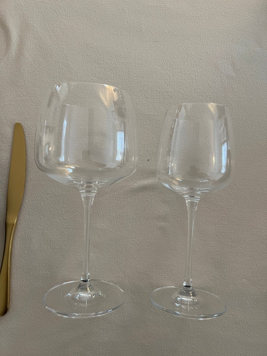 Set de 6 Verres à vin ISABEL transparents - B&Inside