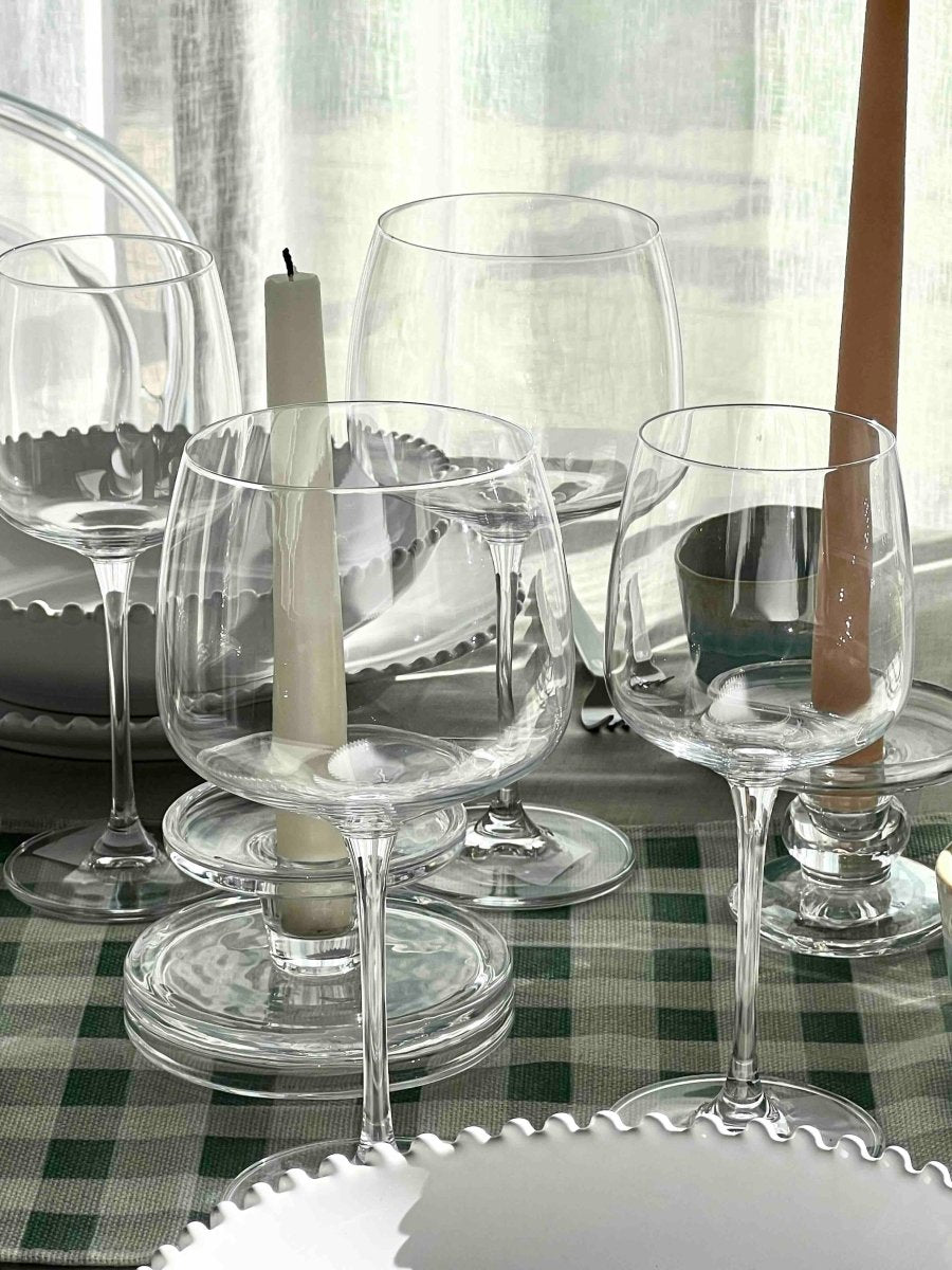 Set de 6 Verres à vin ISABEL transparents - B&Inside