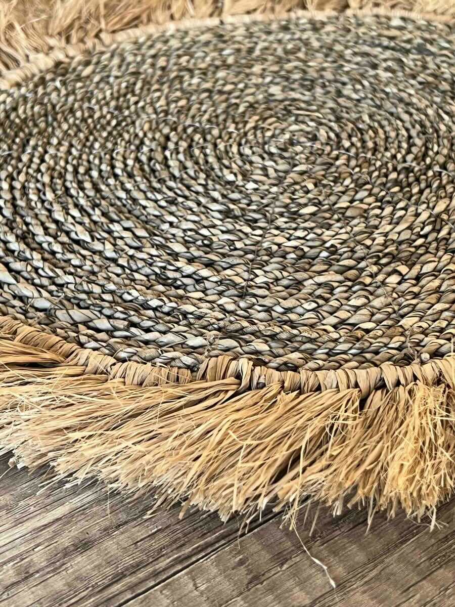 Set de table BELANTAN en raphia naturel - B&Inside