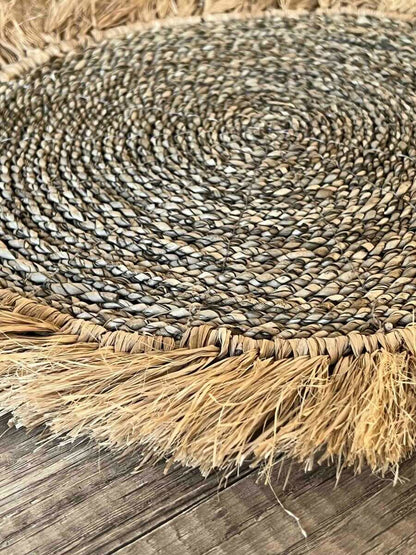 Set de table BELANTAN en raphia naturel - B&Inside