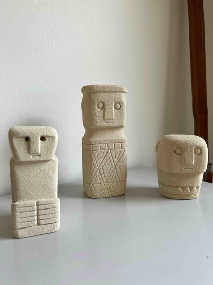 Statuette pierre SIWA - Art traditionnel indonésien - B&Inside