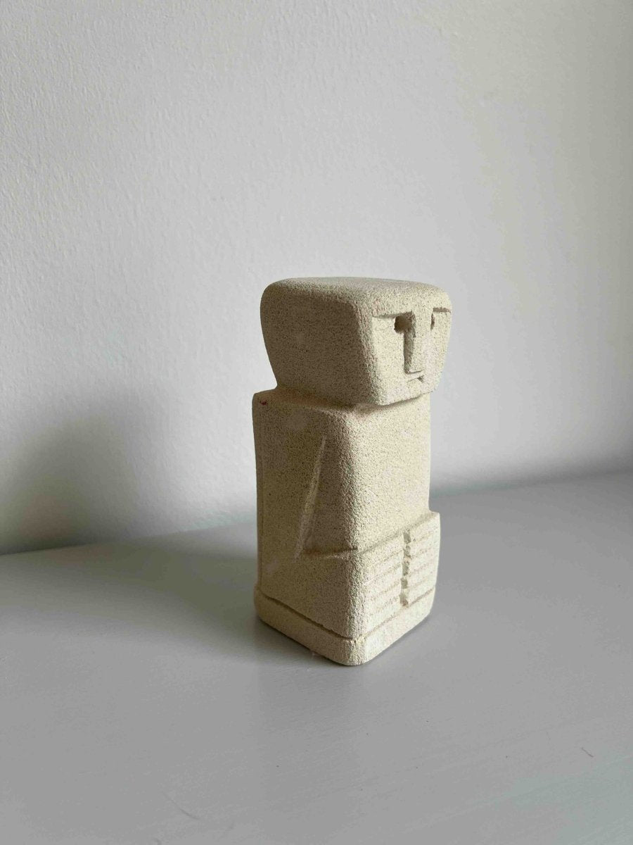 Statuette pierre SIWA - Art traditionnel indonésien - B&Inside