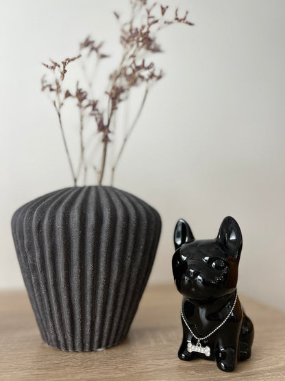 Tirelire Bulldog MINI DOG blanc ou noir - B&Inside