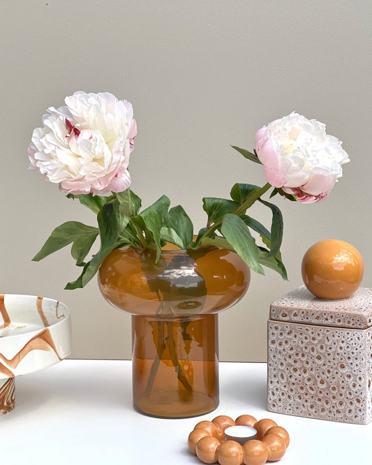Vase ARYA en verre recyclé - B&Inside