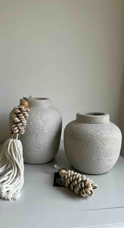 Vase béton gris SIBAWI - Style industriel - B&Inside