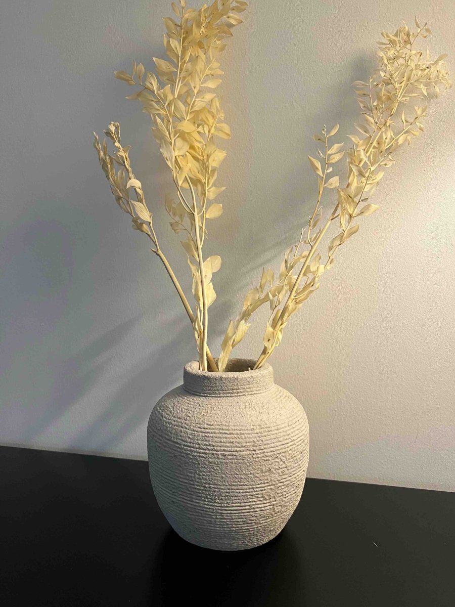 Vase béton gris SIBAWI - Style industriel - B&Inside