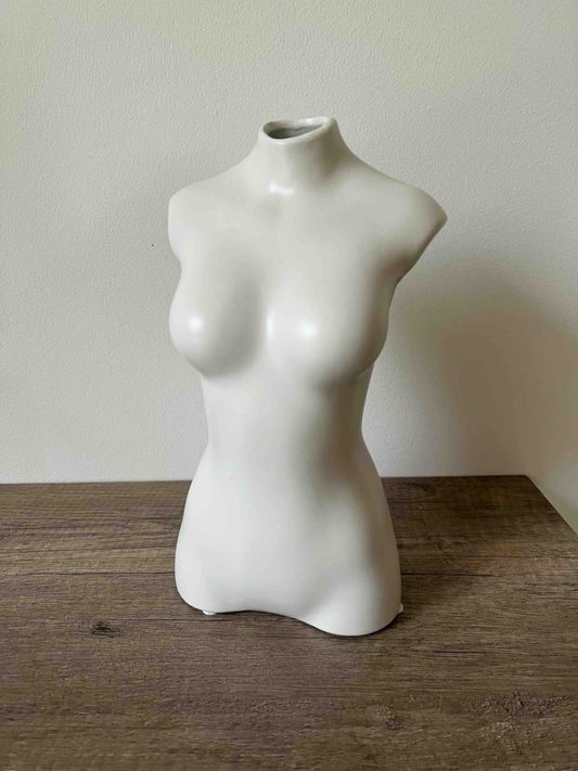 Vase blanc buste de femme NAKED - B&Inside