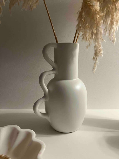 Vase blanc FLORA - B&Inside