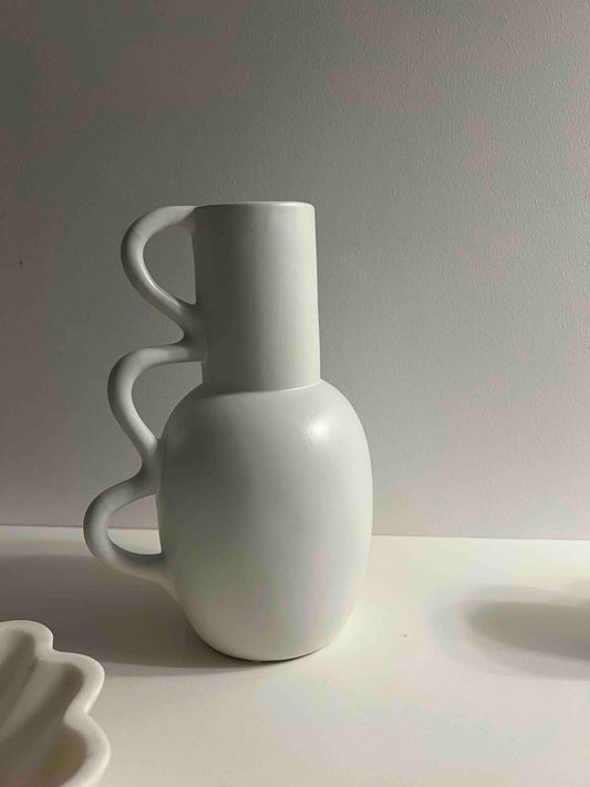 Vase blanc FLORA - B&Inside