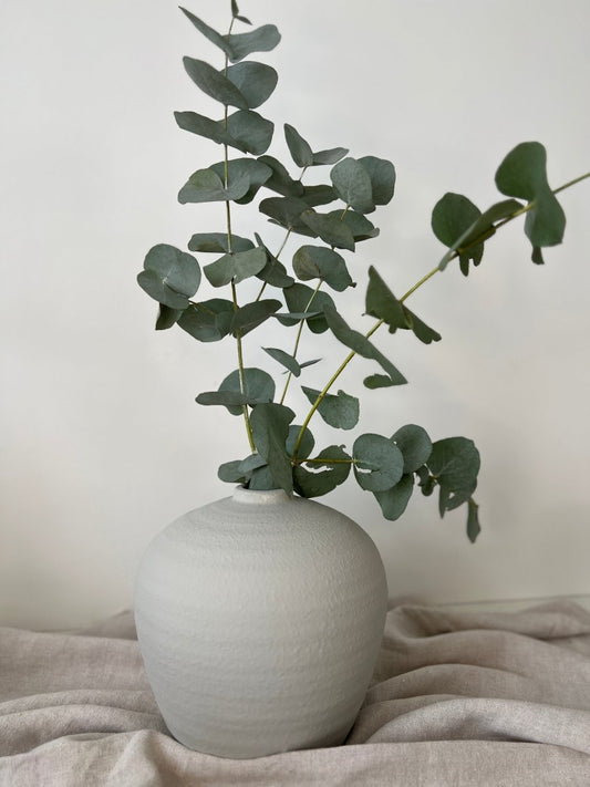 Vase décoratif gris céramique CATIA - B&Inside