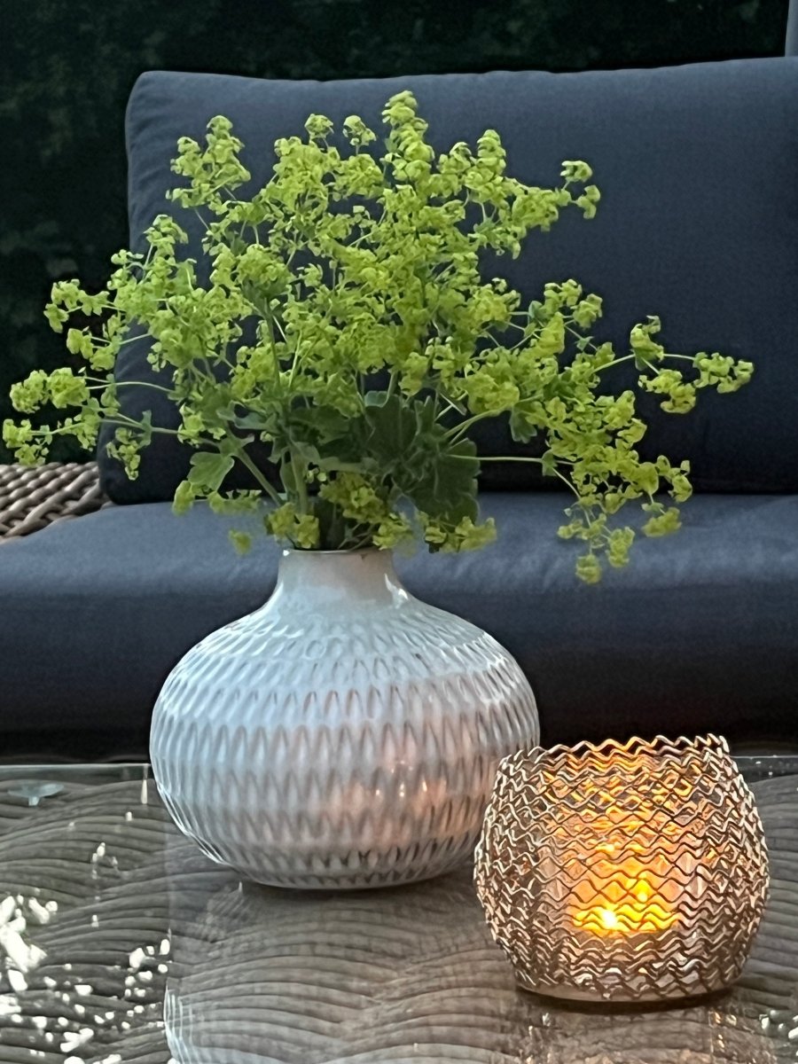 Vase en céramique écru - MAYA - B&Inside