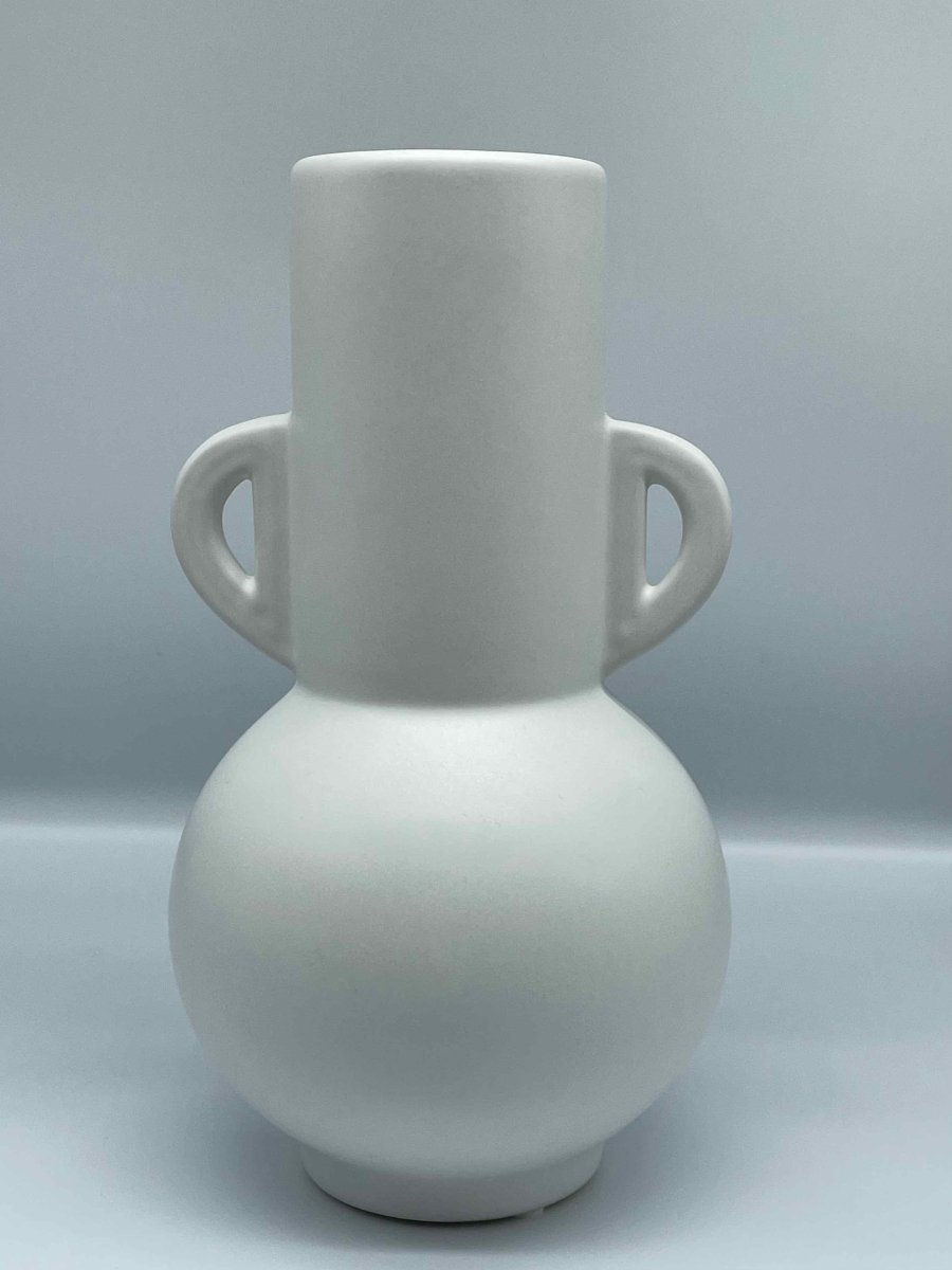 Vase SUKO en céramique blanc - B&Inside