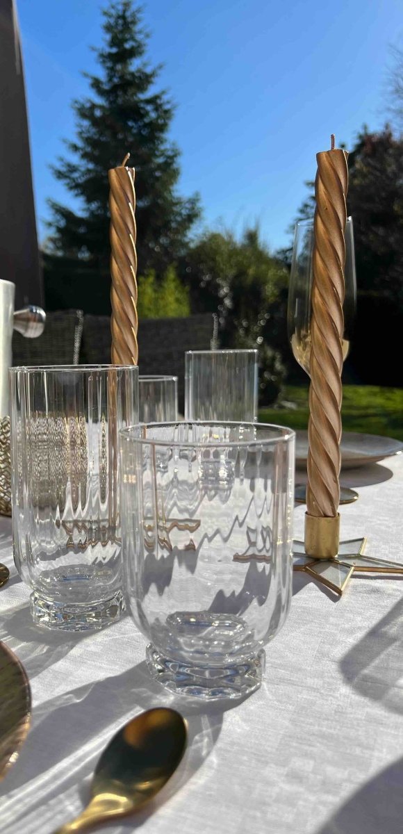 VENISE - Verres à eau grand ou petit modèle - B&Inside