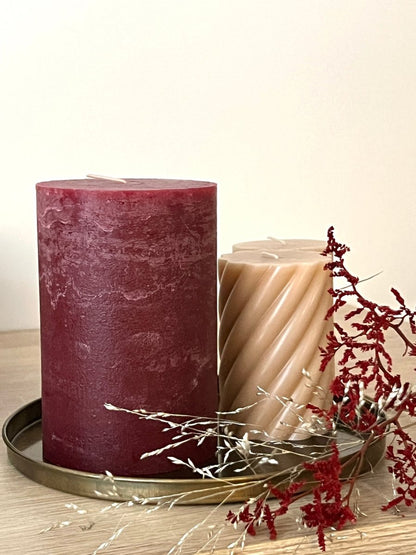 VENUS - Bougie torsade nude - B&Inside