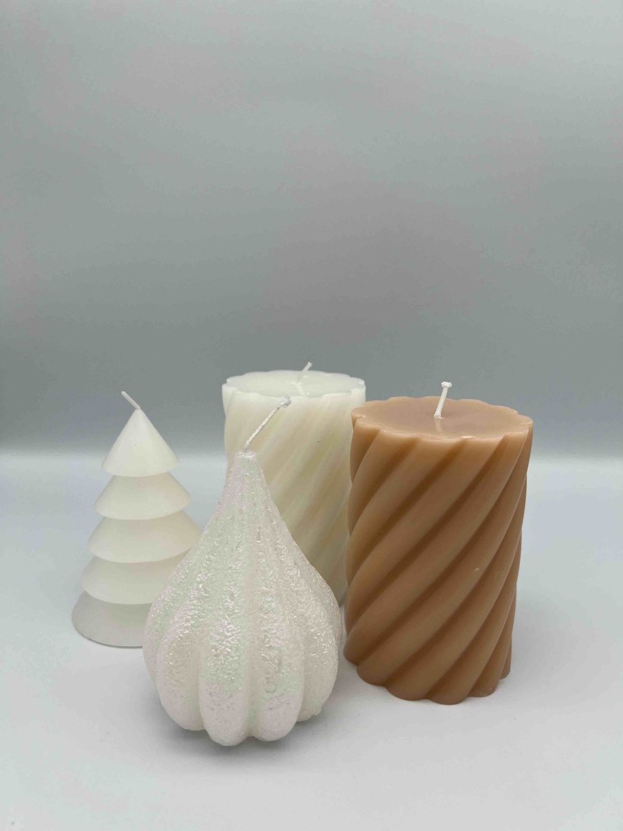 VENUS - Bougie torsade nude - B&Inside