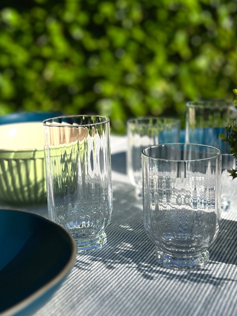 Verres VENISE – Verre à eau élégant, petit ou grand modèle - B&Inside