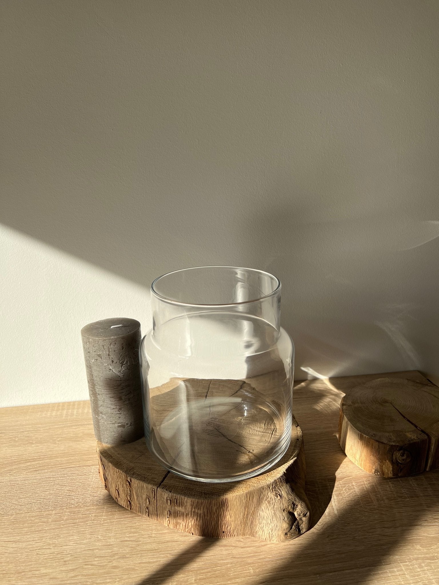 AVANA - Vase en verre transparent - B&Inside